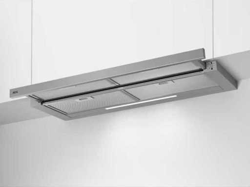 AEG DPE5960M okap z płaskim ekranem wyciągającym, 90 cm
