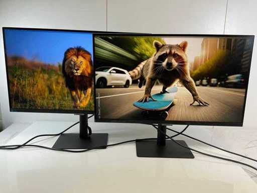 Samsung (27A600UUU) Monitoarele IPS 27", 2560x1440 (QHD) (2x)