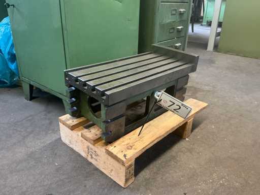 Table des angles des emplacements en T