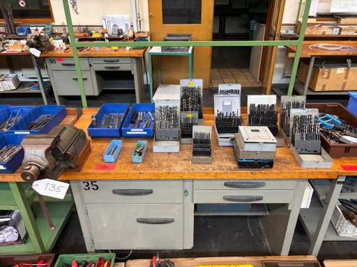   Workbench with contents