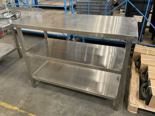 Stół roboczy ze stali nierdzewnej