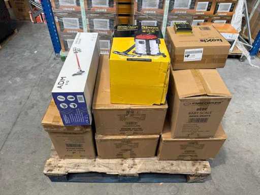 Pallet Huishoudtoestellen & Elektronica (Mix + Retourgoederen) | Retailwaarde €500 - €1000