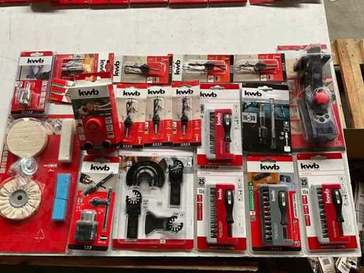 Accesorii pentru sculele KWB Mix lot