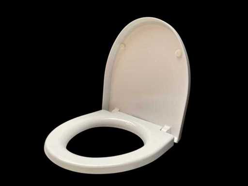 Toiletzitting cersanit antibacterial wit