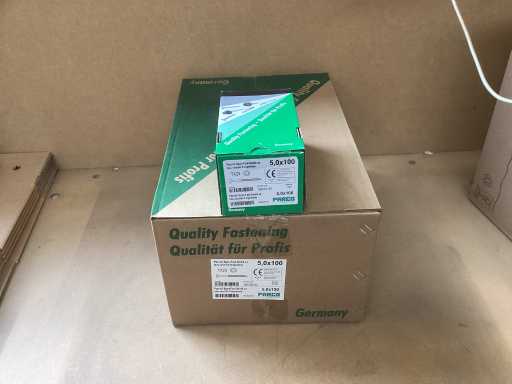 5,0x100mm - TX25 - viti per legno (12x100 pezzi)