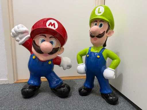 Mario & Luigi - Statue