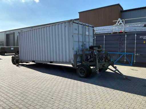 Stevens T800-A2 Hydraulische container aanhangwagen