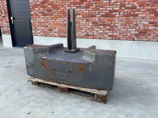 Front weight Fendt 1800 Kg Other tractor