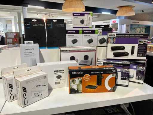 Various audio and video accessories
