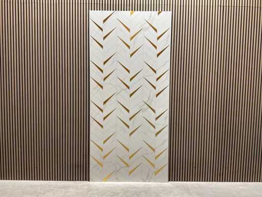 Mann 30240 260x122x40cm Douche & badwand 4 Panelen