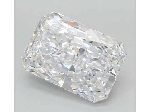 Diamant – 4,01 Karat Radiant Schliffdiamant (zertifiziert)