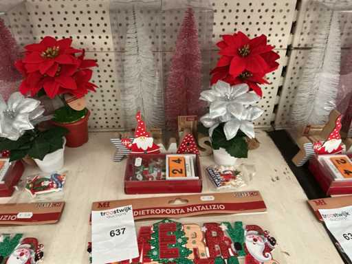 Weihnachtsdekoration für Partys.