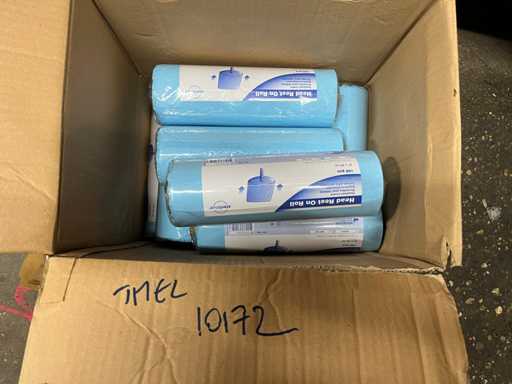 Steriblue – Schachtel mit 12 Rollen mit 100 Taschen für Kopfplatten 27*28 cm