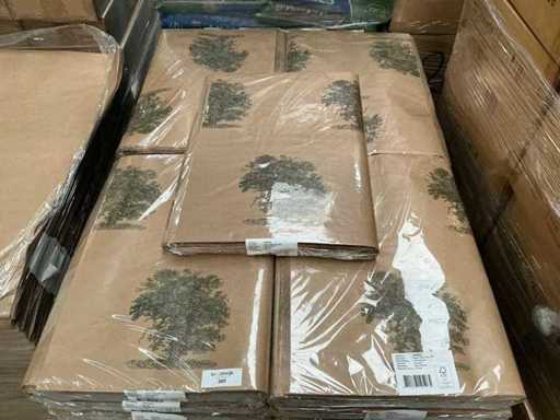 Partij Bruin FSC mix 70% Eikenboom 60x85cm 10kg per pak (65x)