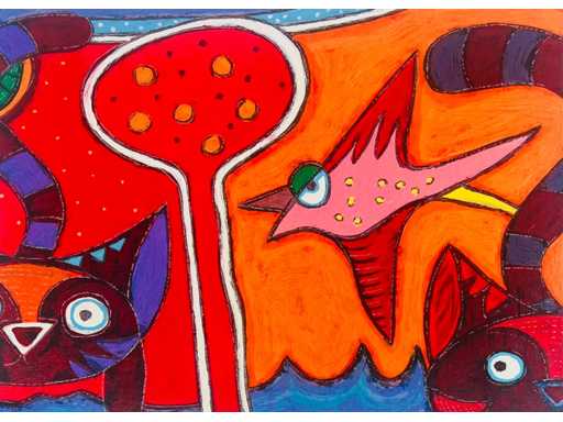 Michiel Molenaar - kleurenzeefdruk