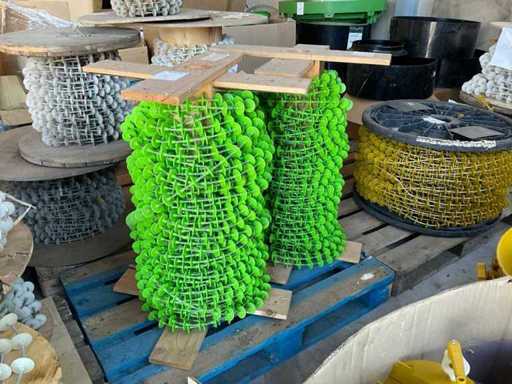 Voerkabel op haspel (2x)