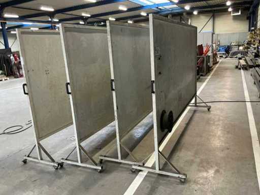 Mobilna ściana spawacza (5x)