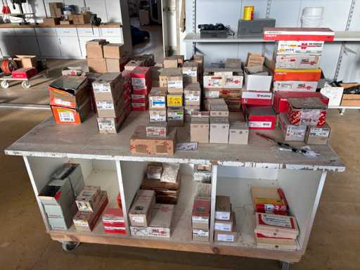   Post screws, drills etc