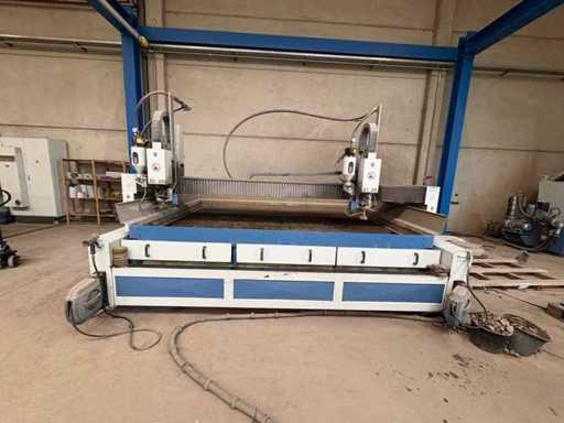 H.G. RIDDER WARICUT HWE-P2030 / 2-2D Wasserstrahlschneidemaschine Retrofit 2022