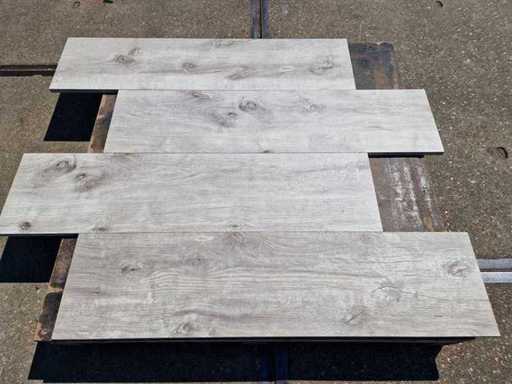 Keramische tegels voor de tuin (ca. 43.2m²)