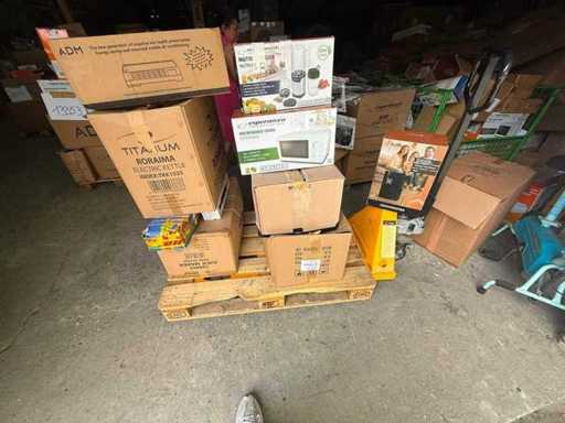 Retourpallet Huishoudtoestellen & Klimaatproducten