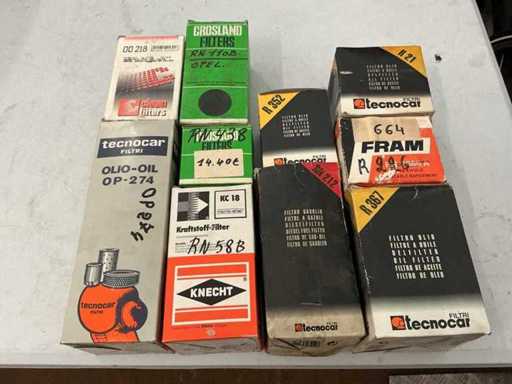 Partij Diverse waaronder,oliefilters,aircofilters enz.
