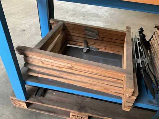 Houten schragen (10x)