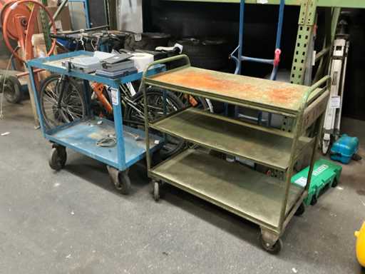 Various Warehouse Carts (2x)