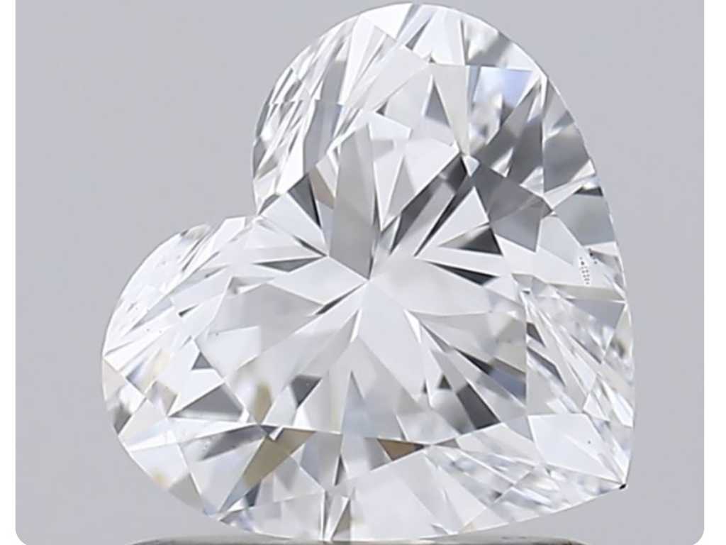 Diamant - 0,92 karaat diamant (gecertificeerd)