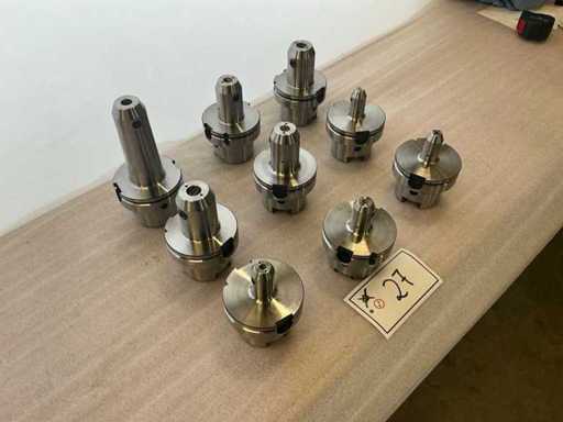 Montajes HSK 100 Weldon de surtido