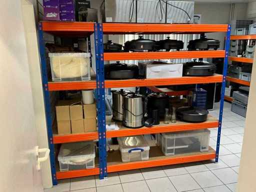 Rayonnage d’entrepôt 18 Lm