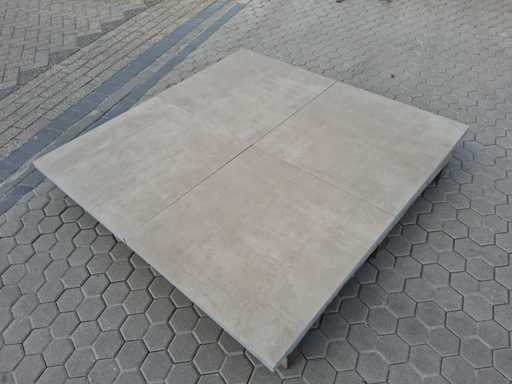 Ceramic tiles for the garden (approx. 47m²)