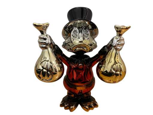 Dagobert-McDuck-Skulptur