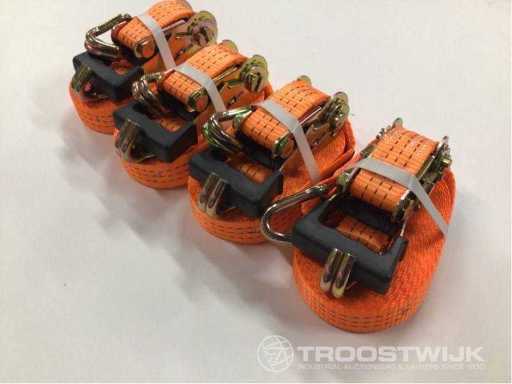 Facile à utiliser - 3 tonnes - Sangle à cliquet (4x)