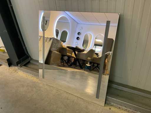 Gliss Design Specchio Led verticale 70 cm