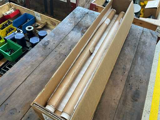 Rouleaux de bande fine en aluminium (2x)