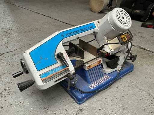 Machine à scie à ruban horizontale métallique Contimac