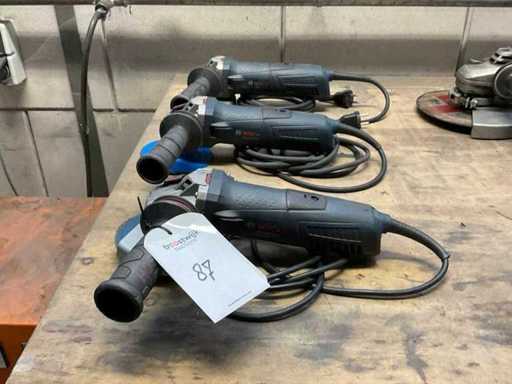 Bosch GWS 13-125 Ci Angle grinder (3x)