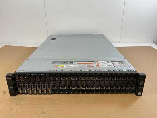 Dell PowerEdge R730xd, Xeon(R) E5-2630 v4, 32 GB RAM (2 x 16 GB), 2 SSD de 120 GB (SSDSC2BB120G7R) - 7 șasiu rack montat în rack SAS(ST1800MM0198) de 1,8 TB