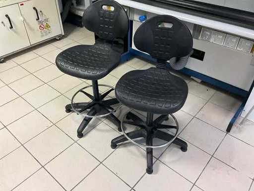 Sedie da laboratorio (2x)