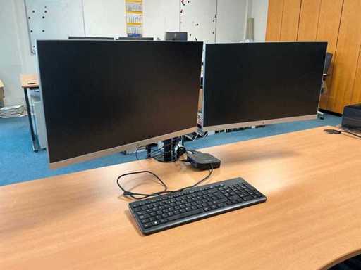 1-Tec - Docking station with screens