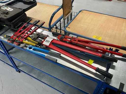 Beton / clești de tăiat șuruburi (7x)