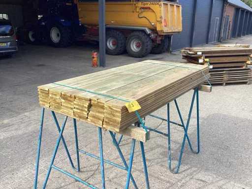 Tuinplank vuren 135x15x1800mm (66x)
