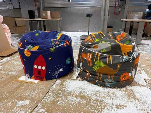 Ready Steady Bed Children's Pouf (2x)