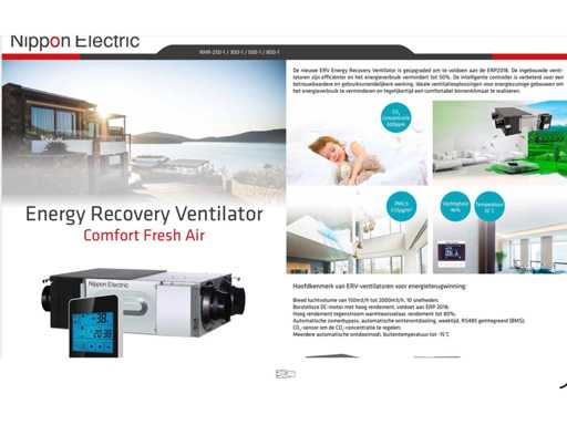 Sistemul de recuperare a căldurii Nippon Electric NHR-250 2022