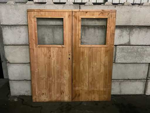 Hillhout Douglas dubbele buitendeur 180x180 cm 