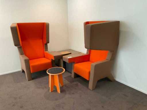 Prooff EarChair Akoestische designfauteuil (2x)