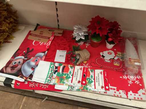 Weihnachtsdekoration für Partys.