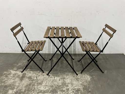 Terrace set table with 2 chairs (13x)