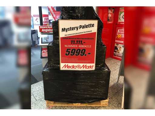 Palette mystère MediaMarkt ! Aventure technologique garantie !